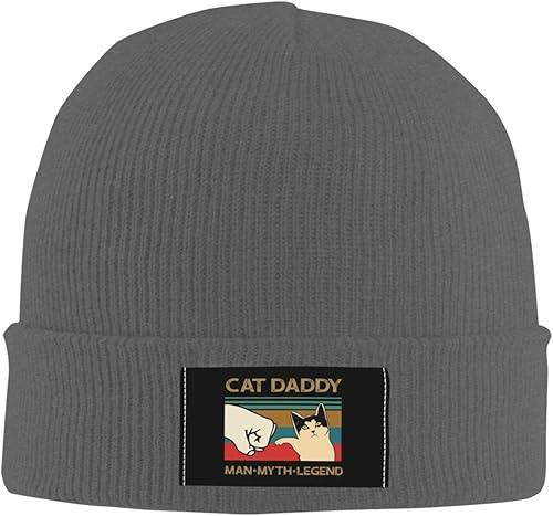 Miniatura 2 de Cat Daddy Man Myth Legend,Warm and Cozy Winter Beanie Hat Perfect for Cold Weather Outdoor Activities