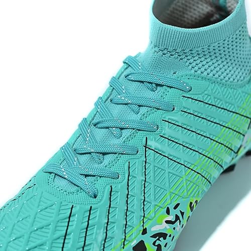 Chuteiras de futebol unissex para uso interno e externo tênis de gramado FG Sole botas de futebol (a