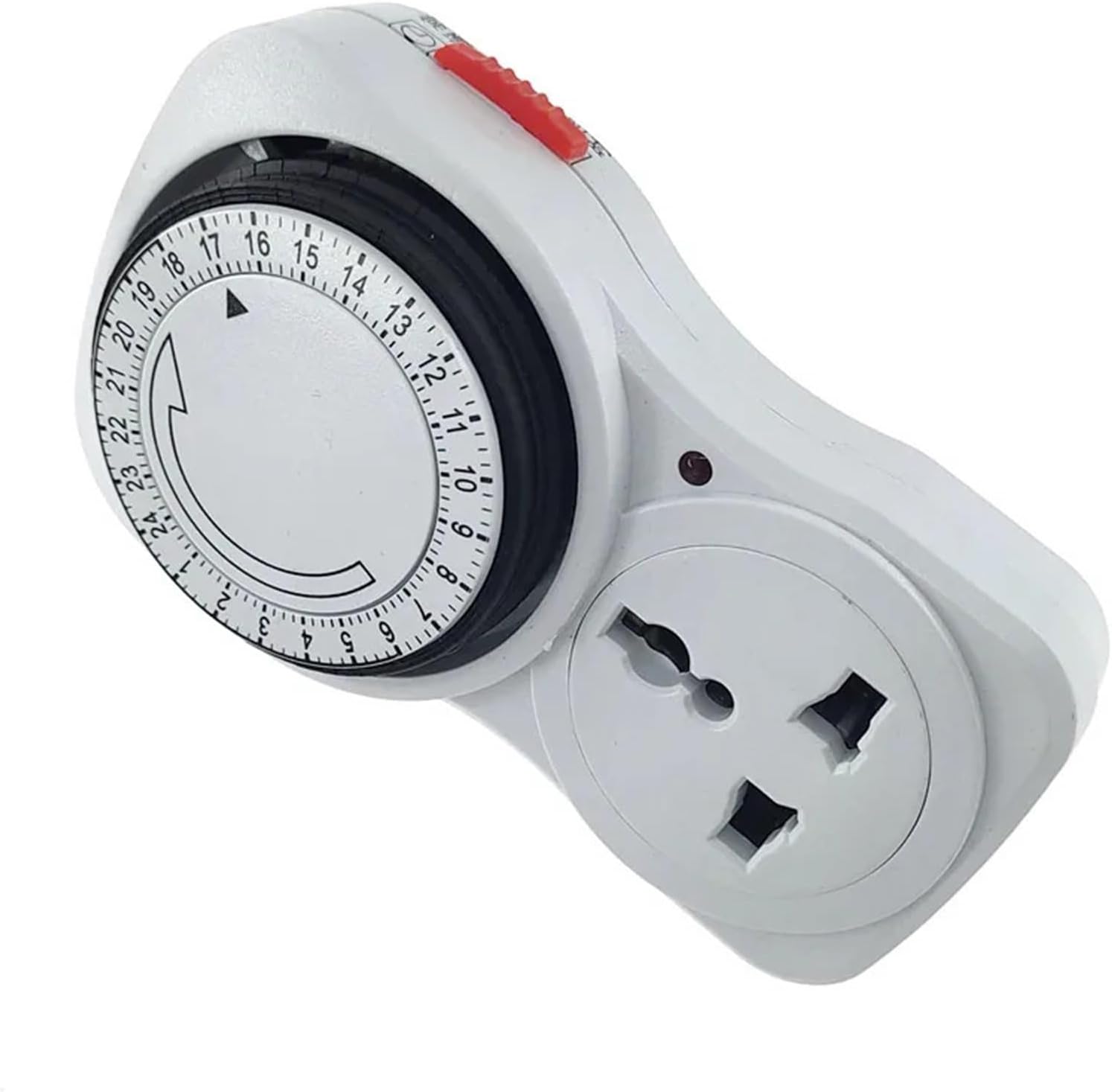 24 Hour Cyclic Timer Switch Universal Socket Mechanical Timer 230VAC 3500W 16A switches(UK)