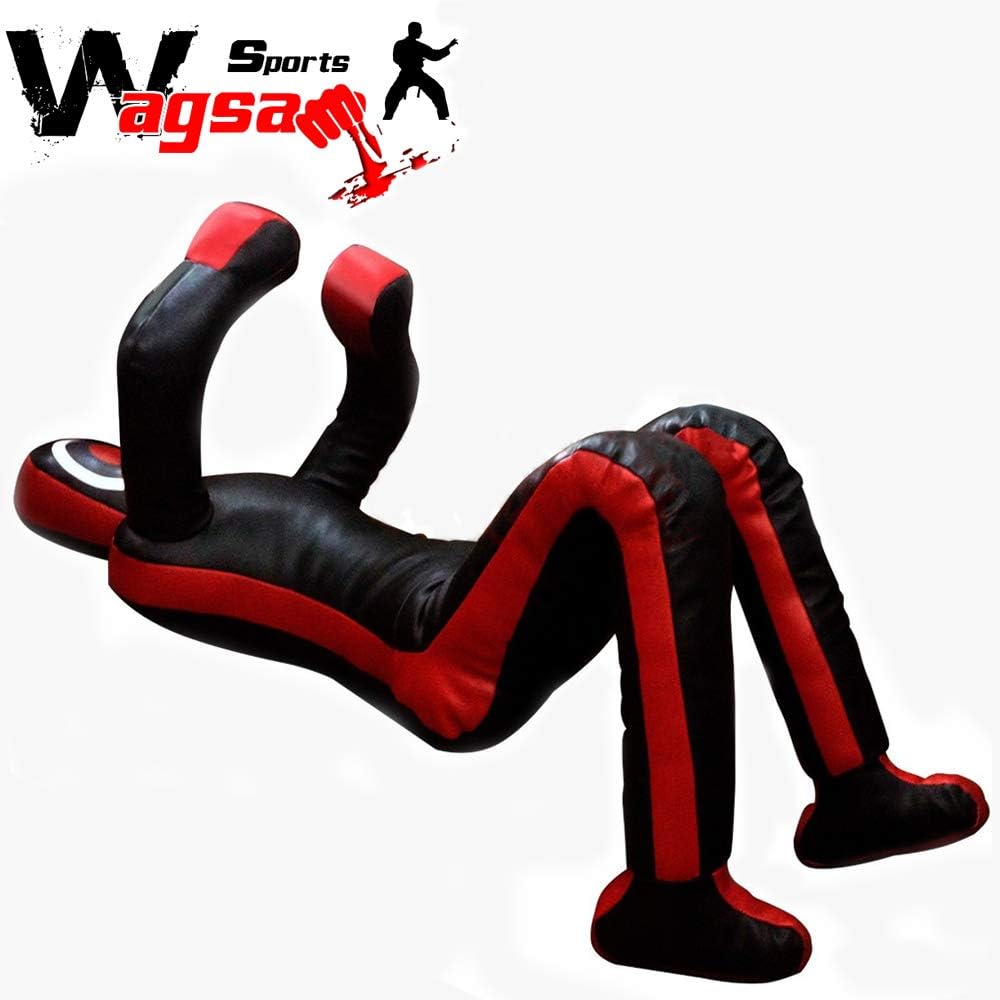 Wagsam Sports Grappling Dummy MMA Fighting Training Brazilian Jujitsu Man Shape Kneeling Style Dummy 6 Feet