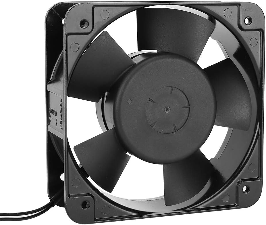 Ventilador de refrigeración, ventilador de disipador de calor de 15 cm, sistema de refrigeración para equipos industriales/horno/caja eléctrica/armario (220 V 240 V), ventilador enfriador de disipad