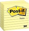 Post-it Notes, 4 in x 4 in, 2 Pads, America’s #1 Favorite Sticky Notes, Canary Yellow, Clean Removal, Recyclable 675-YL-2PK Pack of 8, 16 Count Total