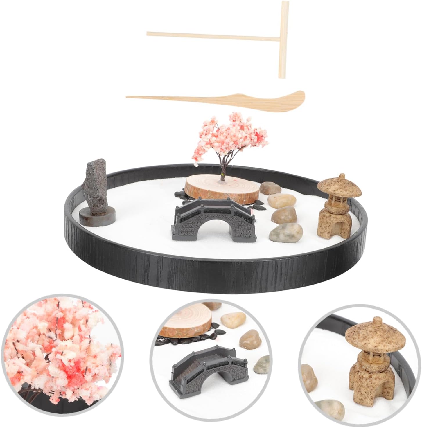 Sandbox Ornament Zen Landscape Model Desktop Artware Living Room Decor