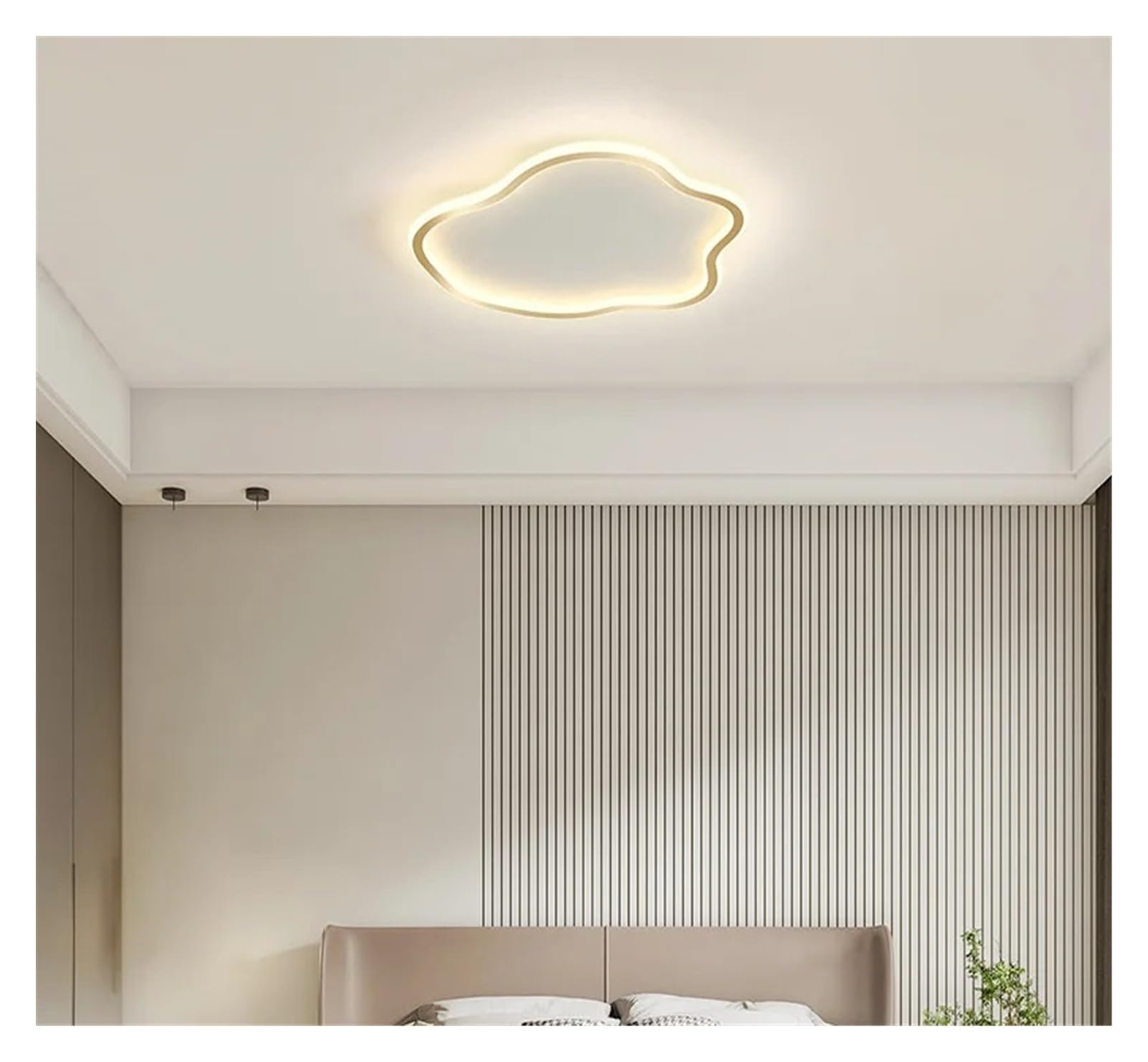 Genérico Lámpara colgante de techo Luces con control remoto