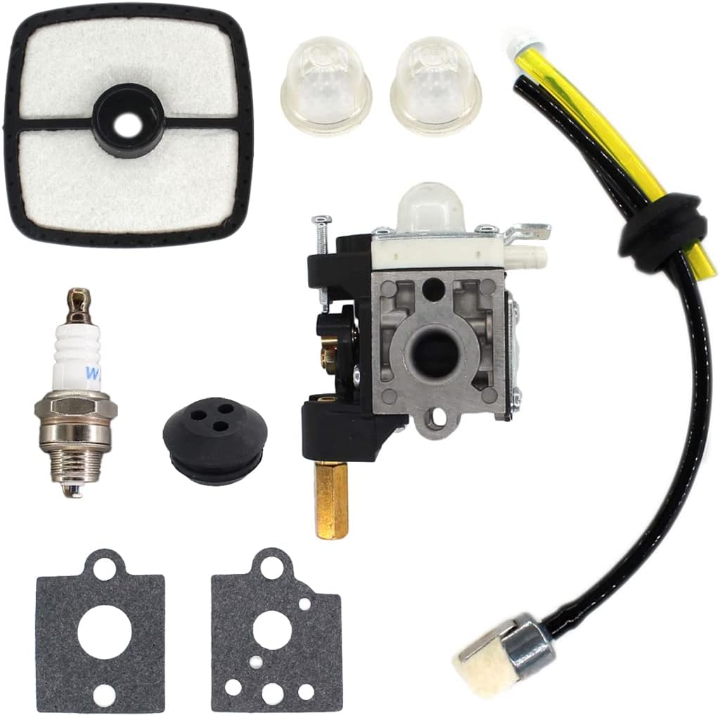 C·T·S Kit di riparazione e ricostruzione carburatore ZAMA RB-184 per Echo SRM255 SRM-265ES SRM-265 ZAMA RB-K84 K89 K94 K105 K116 (confezione da 2