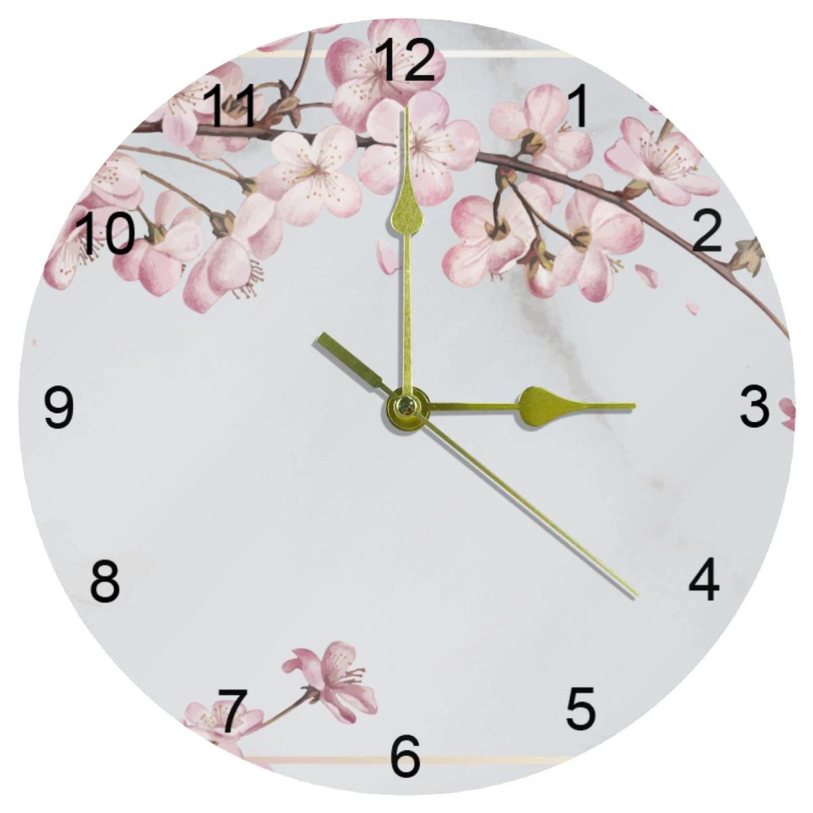 Horloge murale silencieuse pour bureau contre les bruits de tic-tac g&ecirc;nants