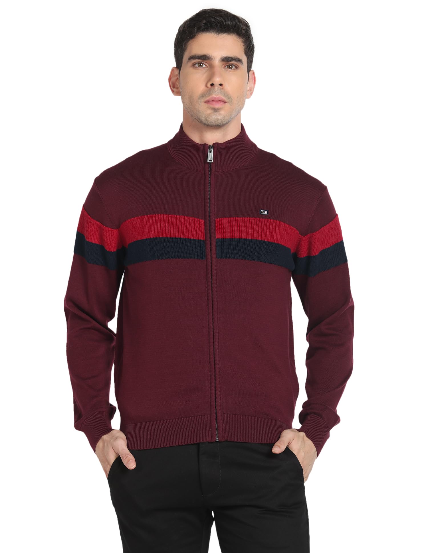 arrow Men's Cotton Casual High Neck Sweater-picture-37