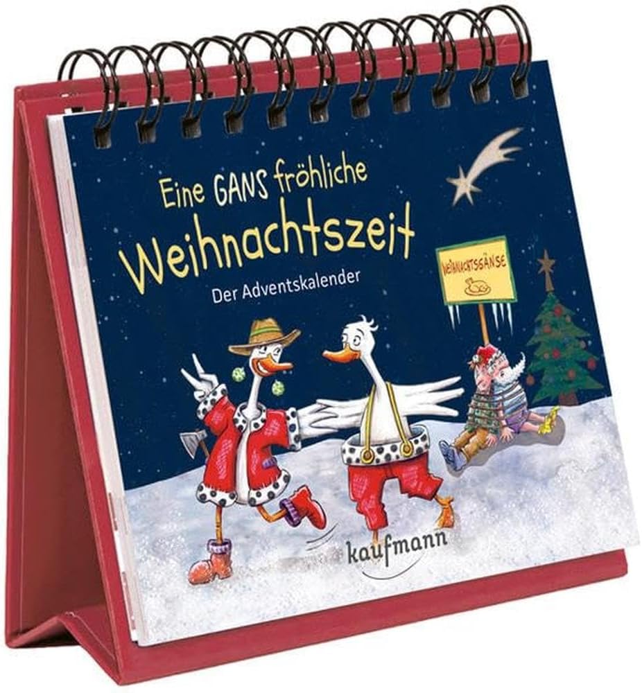 A Goose Merry Christmas Time: The Advent Calendar (Comic Advent Calendar with 24 Funny Postcards)