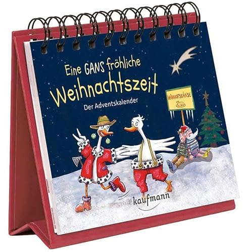 Eine GANS fröhliche Weihnachtszeit: Der Adventskalender (Comic-Adventskalender mit 24 lustigen Postkarten)