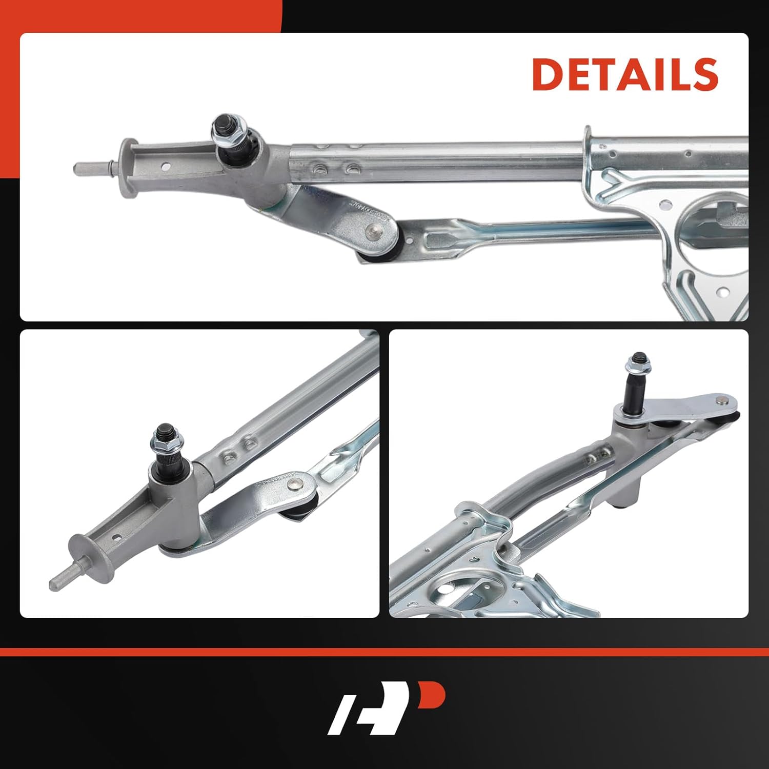 A-Premium Front Windshield Wiper Linkage Compatible with Dodge Grand Caravan & Chrysler Town & Country, 2008 2009 2010 2011