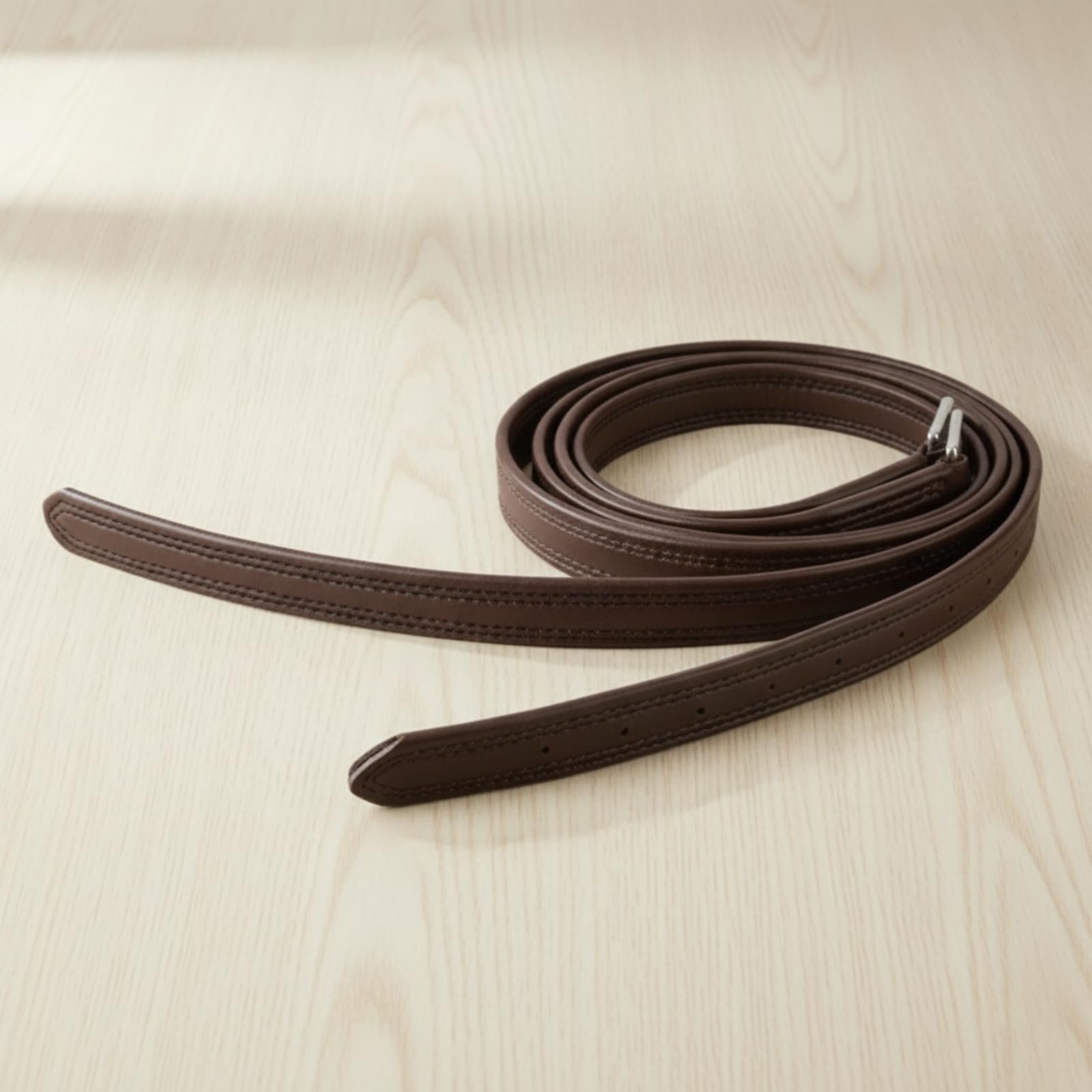 Correa Estribo Ajustable Correa Cuero con Hebilla Resistente Acción Estribo para Jinetes, Adultos, Equitación, Entrenamiento, Instalación Equina, Marrón Oscuro, Niños