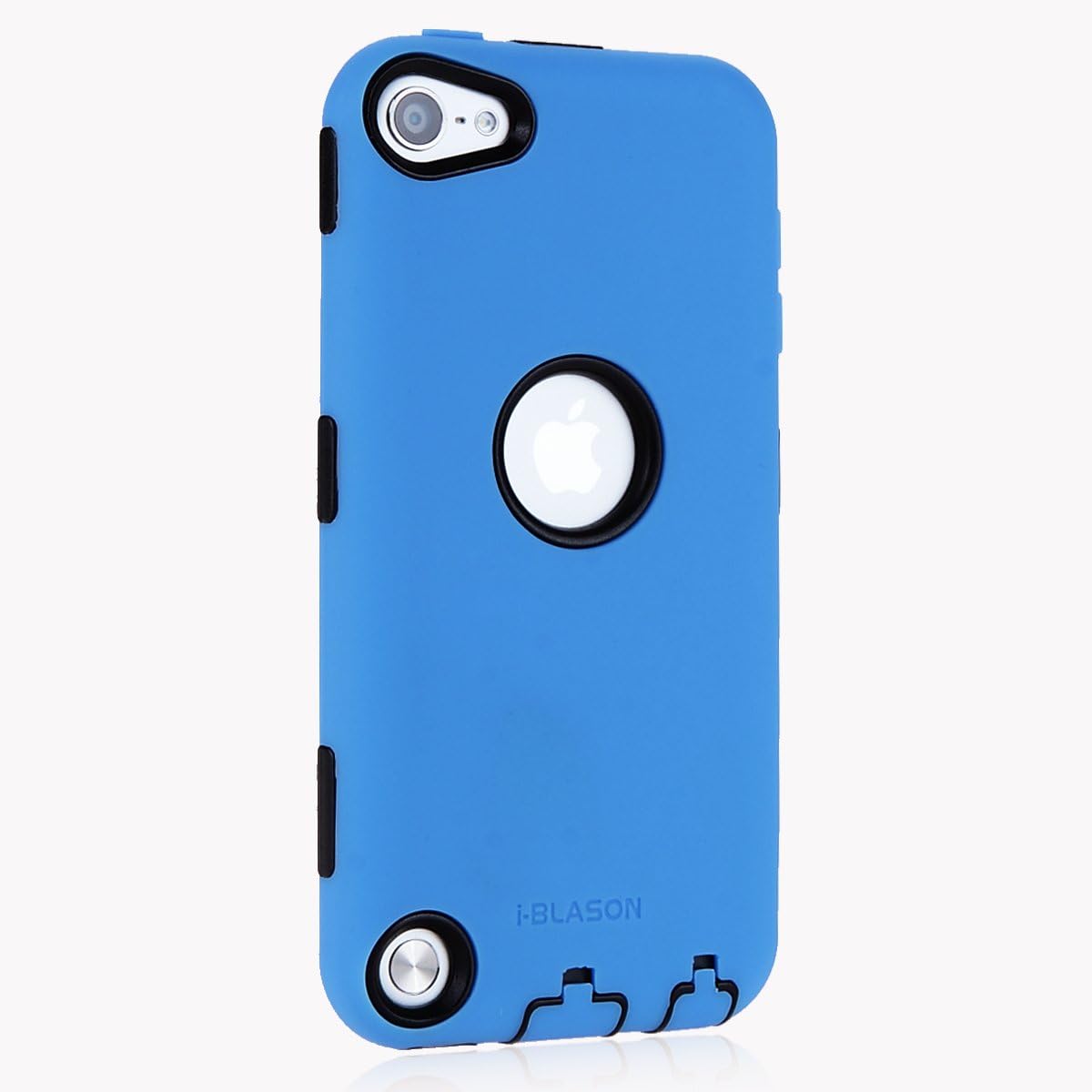 i-Blason ArmorBox Series iTouch 5G iPod Touch 5G 5 5th Generation Hybrid 3 Layer Silicone Case with Hard Shell Inside Case With Built In Touch Screen Protector Film Case (Blue)