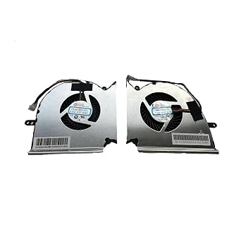 New CPU+GPU Cooling Fan Replacement for MSI GE75 GP75 GL75 WE75 VR MS-17E2 PABDD06015SL N414 N417 N384