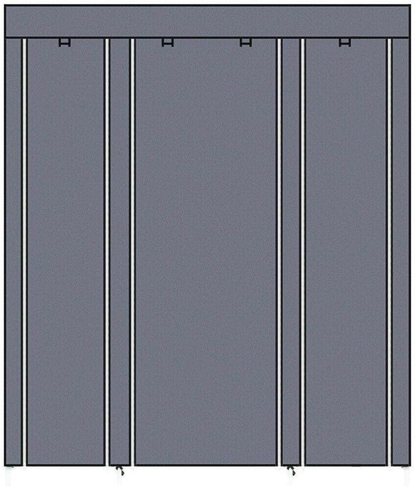 LKOP 69" Clothes Closet Wardrobe Clothes Storage Organizer Shoe organizer Drawer organizers Shoe storage Closet organizer Closet shelves Storage drawers Shoe rack organizer Plastic storage drawe