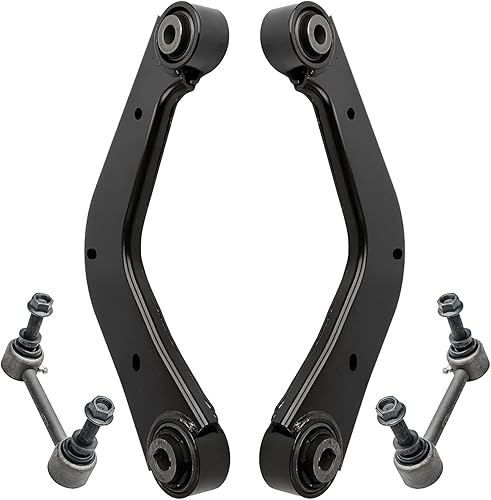 Miniatura 916 de Detroit Axle - Kit de brazos de control delanteros de 4 piezas para Chevrolet Aveo Aveo5 Pontiac G3 Wave Wave5 Suzuki Swift+, 2 brazos de control