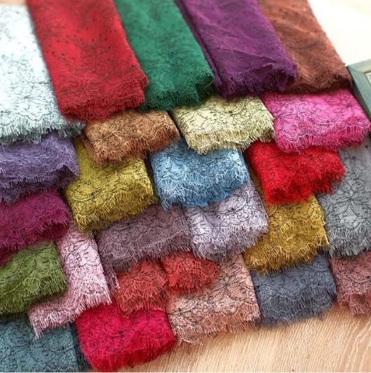 レーストリム 長さ3メートル25. CMランジェリーブラジャードレス下着縫製ヘアアクセサリーに適した幅2色の刺繍まつげのレースのトリ