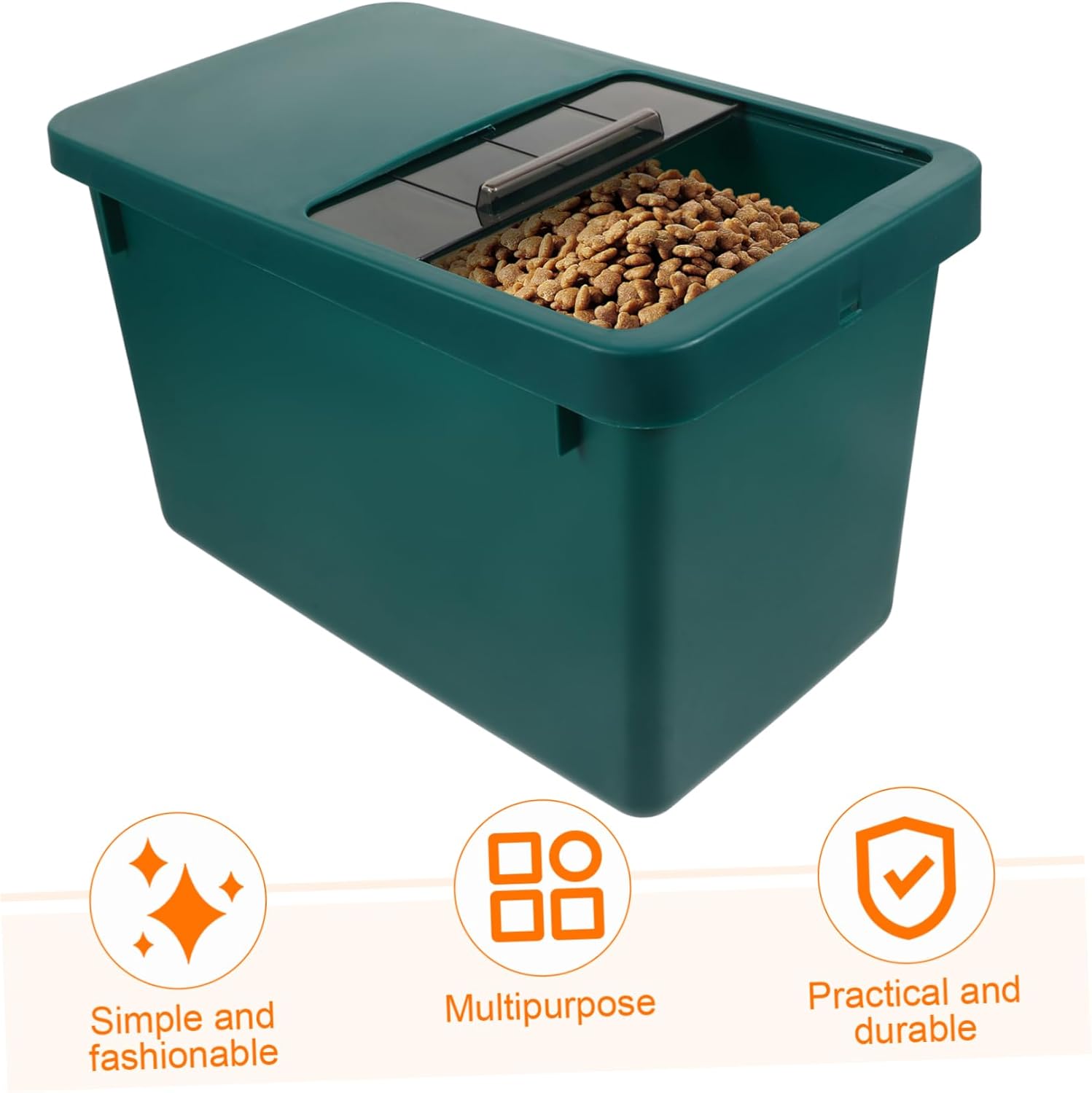 ULTECHNOVO UKCOCO Dog Food Container Bucket Multi- Functional Pet Food Storage Bin Bucket Household Cat Food Container