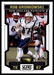 2023 Score #286 Rob Gronkowski NM-MT New England Patriots Football Trading Card NFL