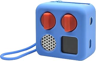 Silicone Cover for Yoto Mini Player, Protective Sleeve Case Compatible with Audio Music Player (Blue)