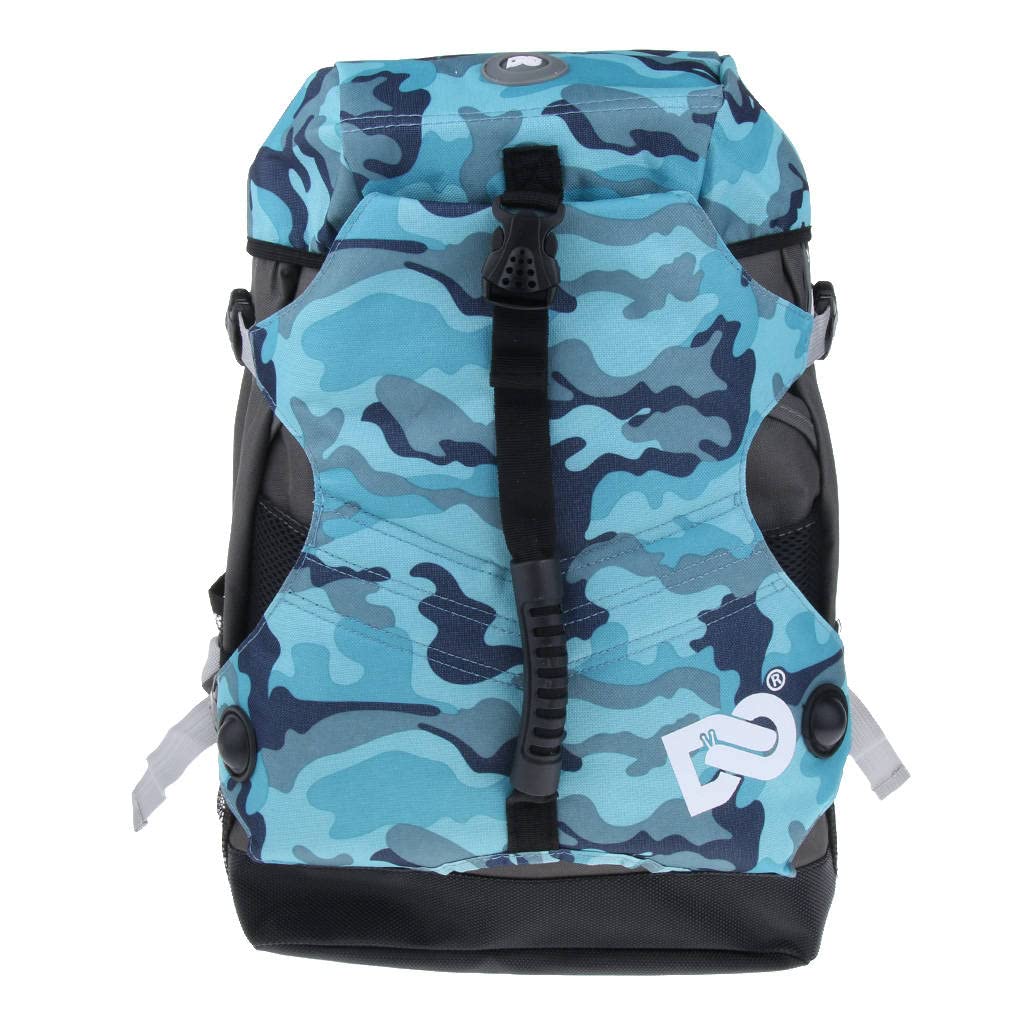 perfk Rollschuh -Rucksack für Inline-Skates oder Schlittschuhe