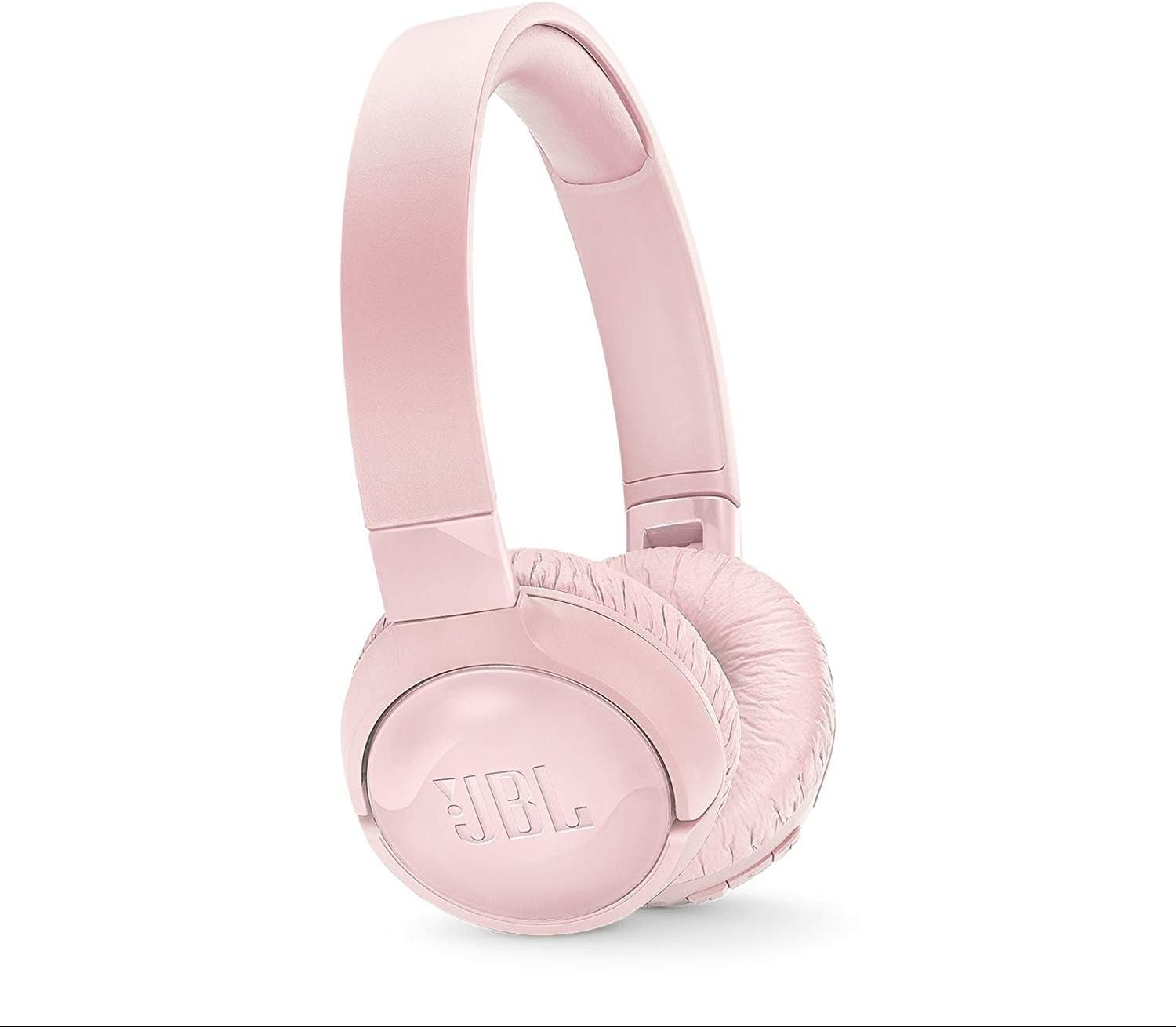 JBL Tune 600 BTNC On-Ear Active Noise-Cancelling Bluetooth Headphones, Headset with Built-In Microphone and 12+ Hours of Wireless Streaming, Pink