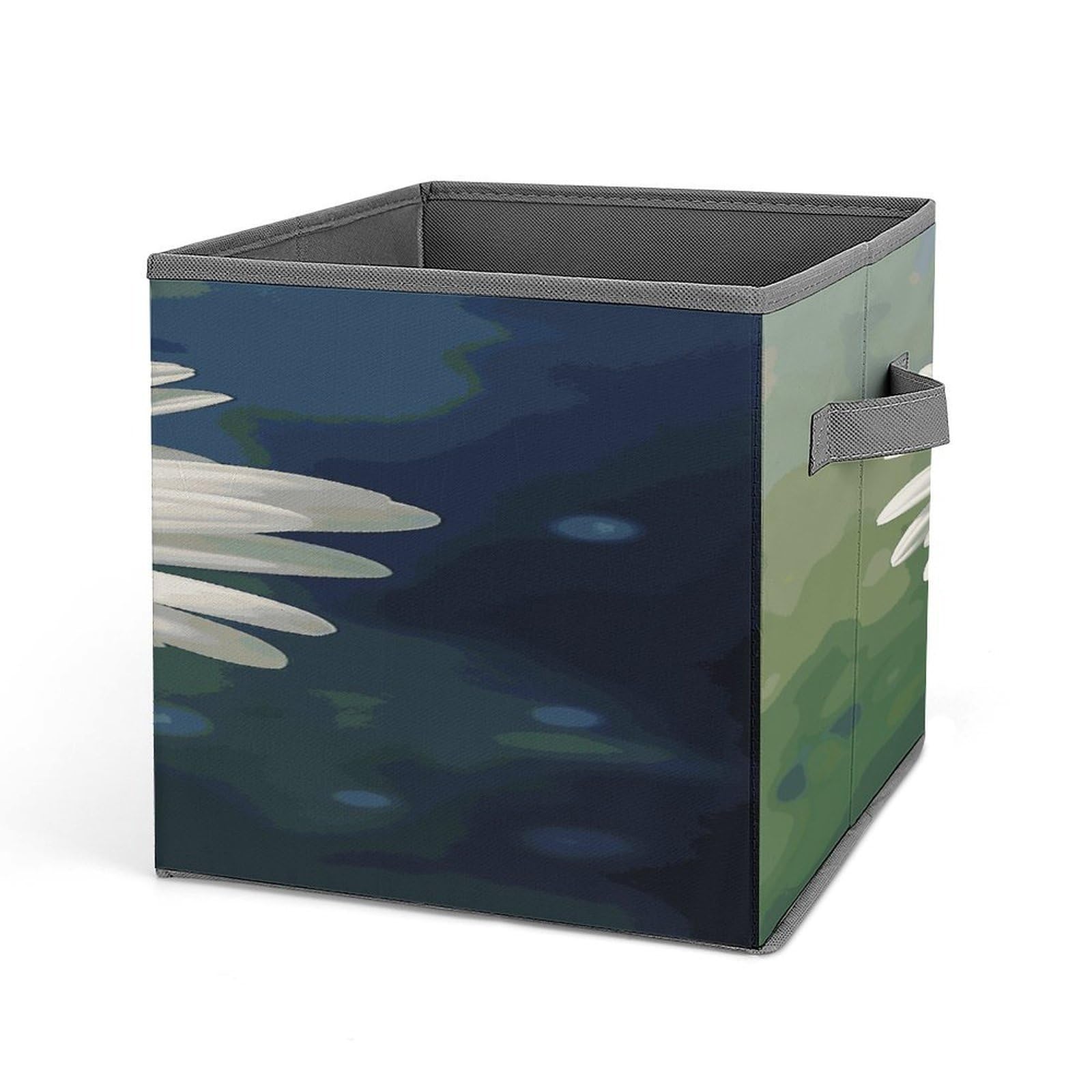 Fekiloot Style Daisy Flower Storage Bins Storage Baskets