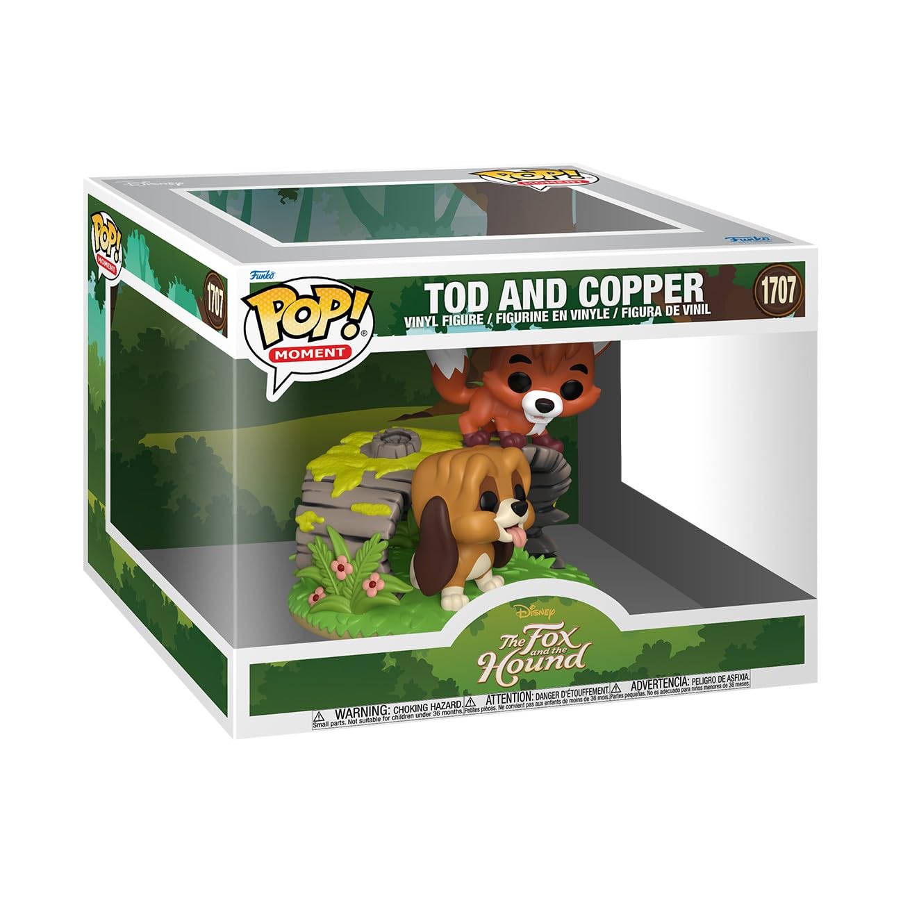 Funko Pop! Moment: The Fox and the Hound - Tod and Copper - Collectable Vinyl Figure - Gift Idea - Official Merchandise - Toys for Kids & Adults -