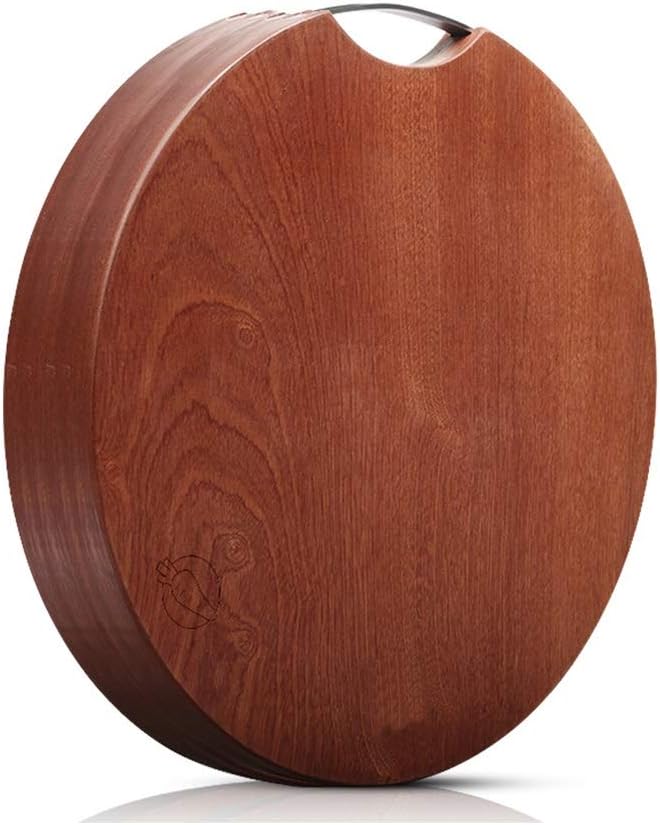 Choing BoardKitchen Cutting Board Reversible Sandalwood Round Organic Wood Butcher Block and Wooden Carving Board for Meat and Choing Vegetables little surprise