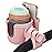 Accmor Stroller Cup Holder with Phone Holder, Bike Cup Holder, Universal Cup Holder for Uppababy Nuna Doona Strollers, 2-in-1 Cup Phone Holder for Stroller, Bike, Wheelchair, Walker, Scooter