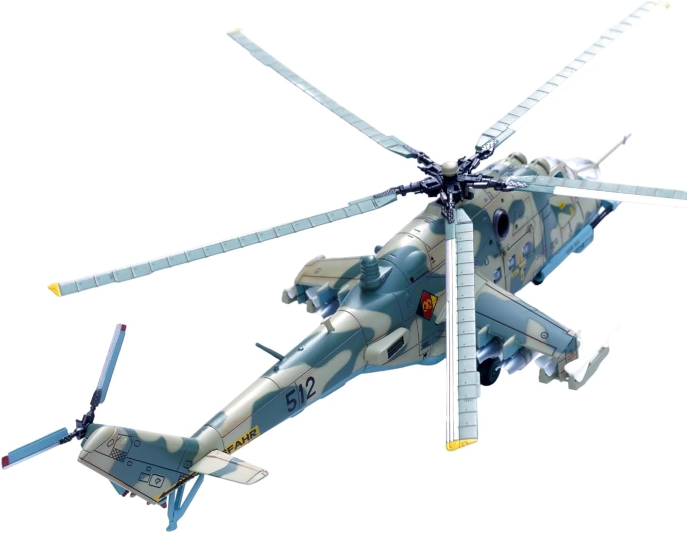 Panzerkampf 14005PG Mi-24P Helicopter Hind East German Air Force 1/72 Diecast Model New in Stock