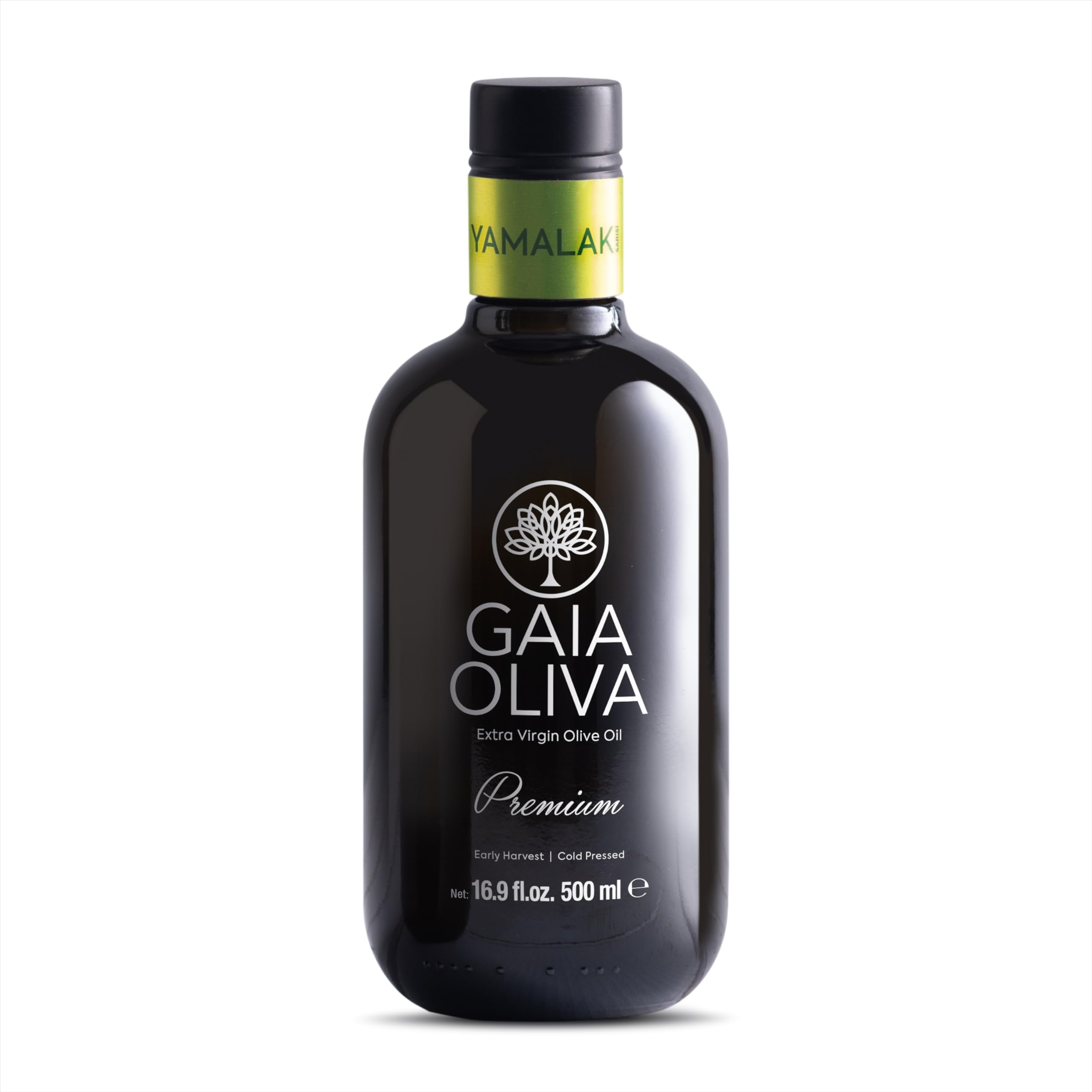 Premium Yamalak Sarısı 500 ml Erken Hasat Natürel Sızma Zeytinyağı