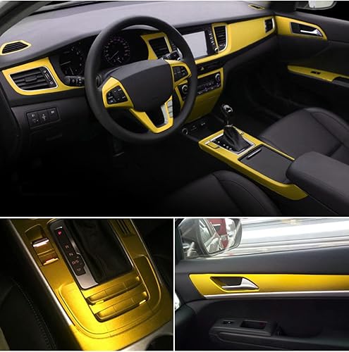 Miniatura 7 de LZLRUN Rollo de vinilo de acero metálico cepillado con tecnología de liberación de aire, calcomanía adhesiva para envolver accesorios de automóvil