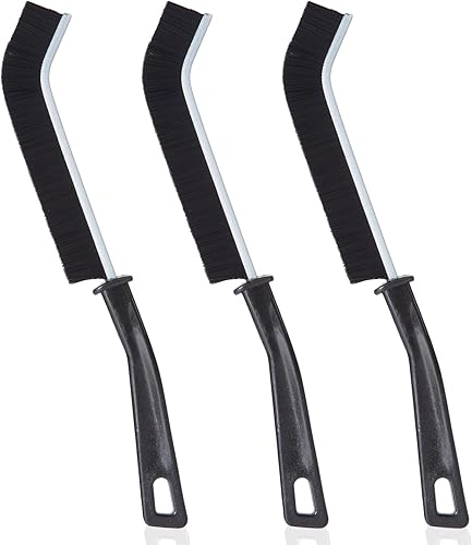 Miniatura 7 de Cepillo de limpieza de huecos, cepillo de limpieza de hendiduras de cerdas duras multifuncionales, herramienta para baño, cocina, esquinas muertas,