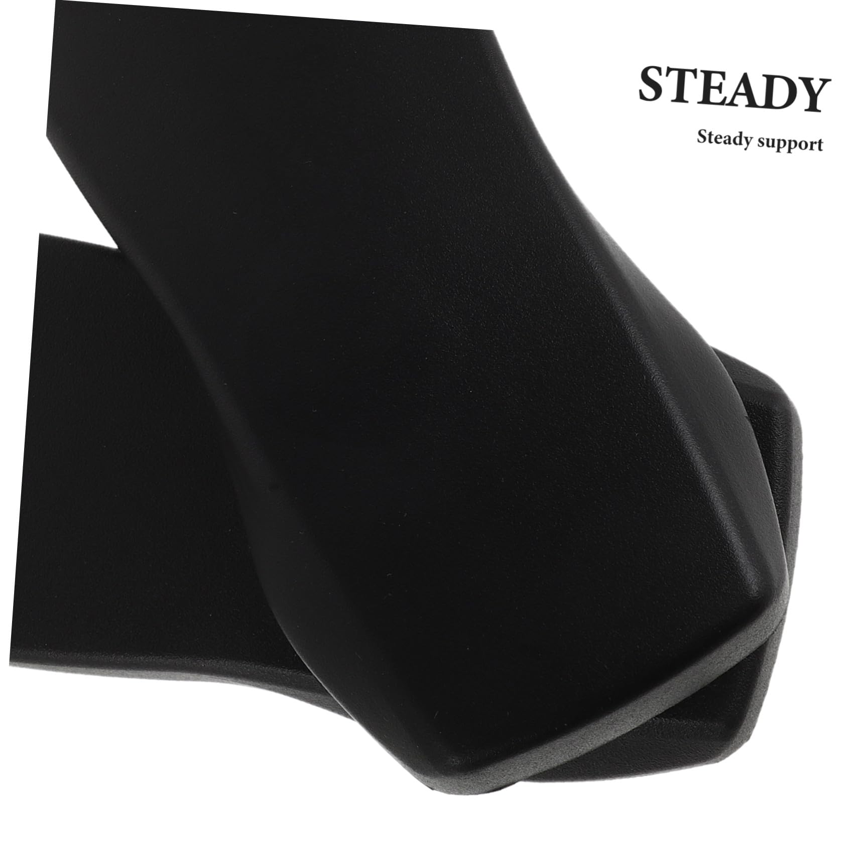VILLCASE Reposabrazos de Repuesto Almohadillas para Reposabrazos de Silla 2 Piezas Negro 4 de Distancia Entre Orificios Superficie de PU Suave Acolchado para Sillas de Oficina y Gaming