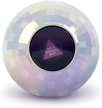 Genuine Fred WONDERBALL The Mystic Mirroball, Disco Ball Decision Maker and Fortune Teller, Iridescent Finish, Gift-Ready Packaging, Retro Party Accessories
