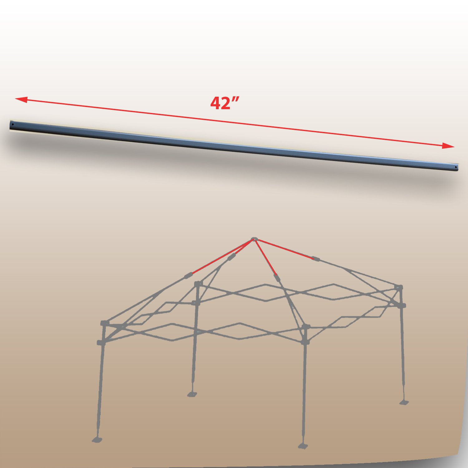 Coleman Canopy Repair Kit Replacement Parts 2 Truss Bars