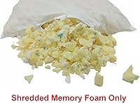 Vista 6 de Mattress Grade High Density Shredded Memory Foam Filling Inserts for Pillow Stuffing, Bean Bag Filler, Chair, Sofa, Pet Dog Beds, Cushions