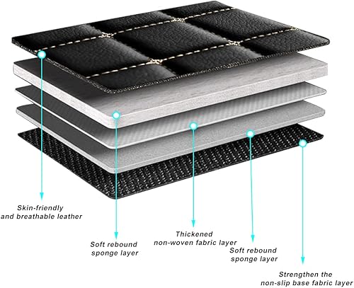 Miniatura 3 de Forro de carga de automóvil personalizadoalfombrilla para maletero para sedán, SUV, camiones, furgonetas 2000-2022, forro de alfombrilla de carga