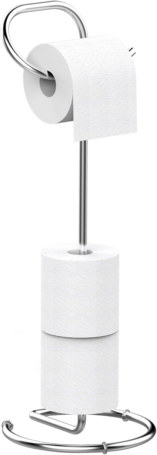 Blасk Frіdау - 70% оƒƒ Better Living Products 54574 LOO Toilet Tissue Caddy, Chrome