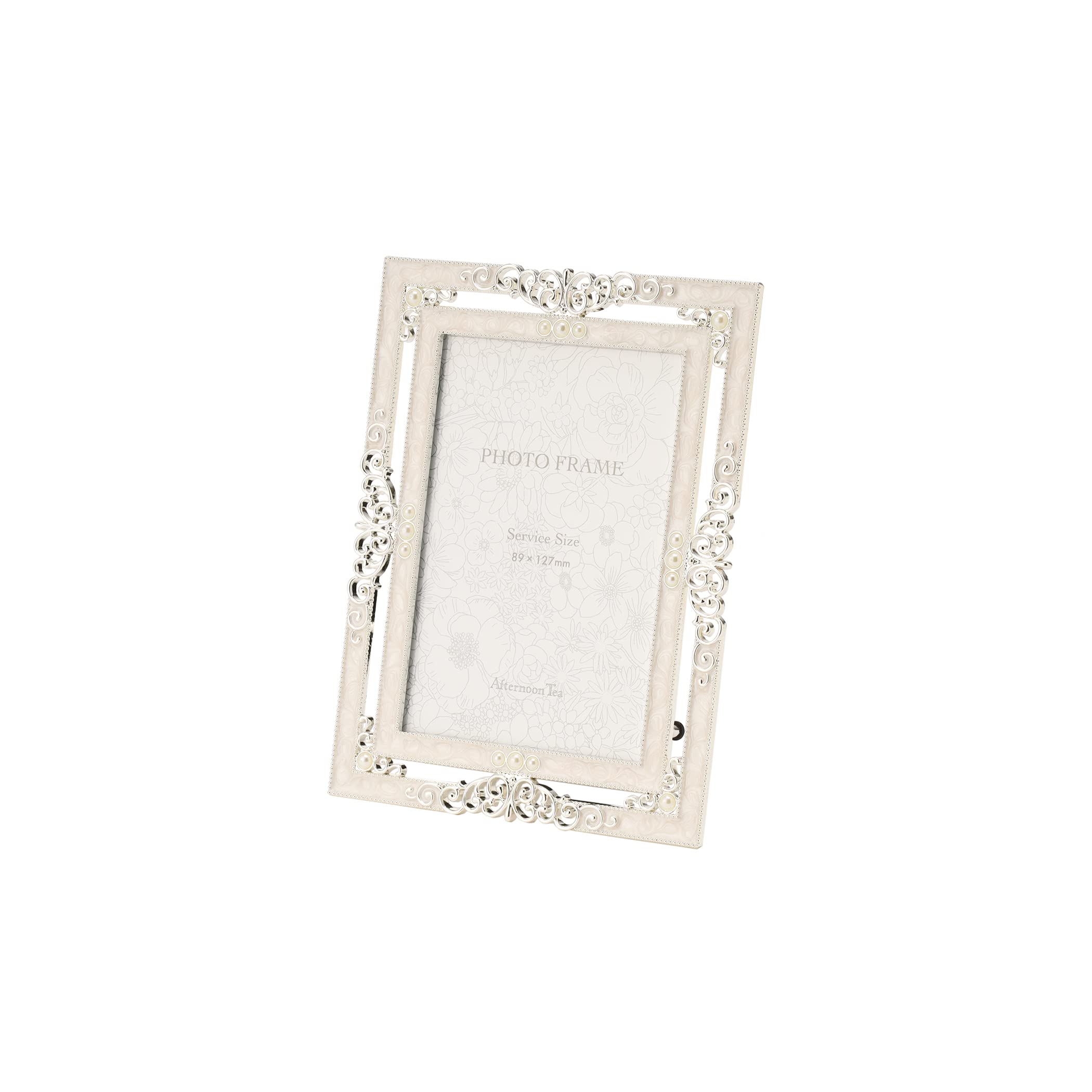 新品 Afternoon Tea フォトフレーム シルバー 写真立て Afternoon Tea（アフタヌーンティー） 写真立て ブライダルフォト