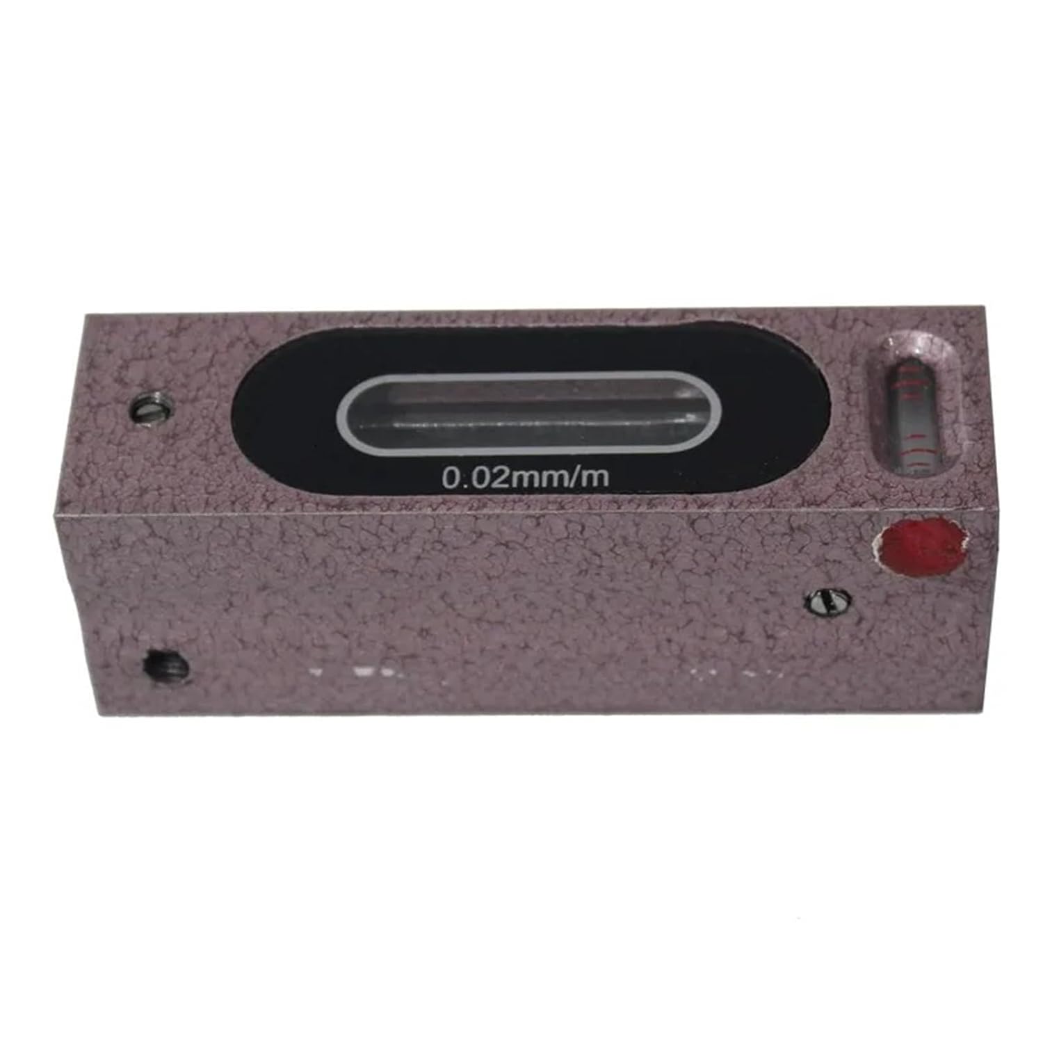 High Precision Small Mini Bar Spirit Level Bubble Machine Equipment Leveling Tool Accuracy 0.02 or 0.05mm/m(Accuracy-0.02)