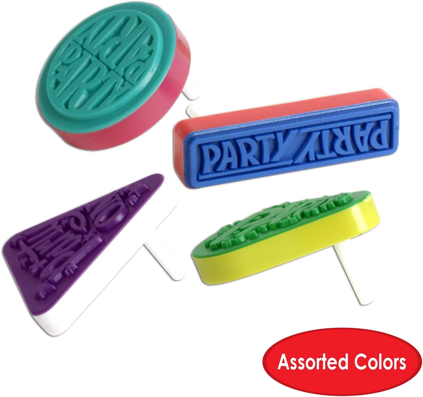 Pkgd Racket Raise 'N Noisemakers (asstd colors) (4/Pkg) : Toys & Games
