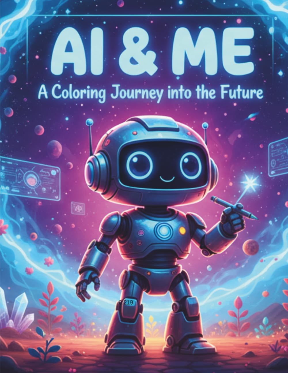 AI & ME: A Coloring Journey into the Future: An Educational STEM Coloring Book for Kids Ages 4-8: Exploring Future Careers through Creative Art and Robotics