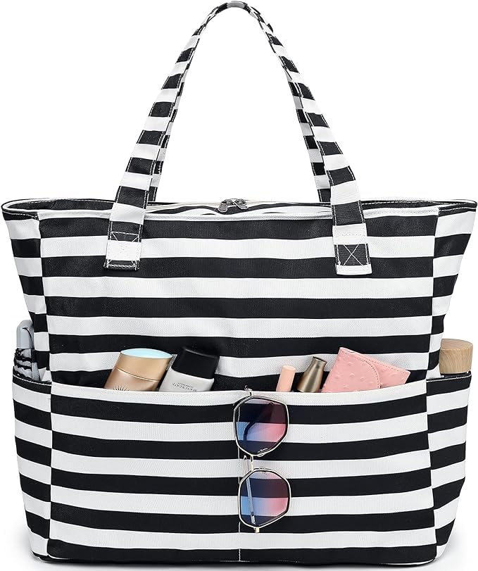 HirTa Cery Hobo Shoulder Bag Laptop Western Tote Bag For Women And Men, Water Resistant Handbags Crossbody Bags For Travel Work -Black Checks (B0CY92QCXG) Amazon Price History, Amazon Price Tracker