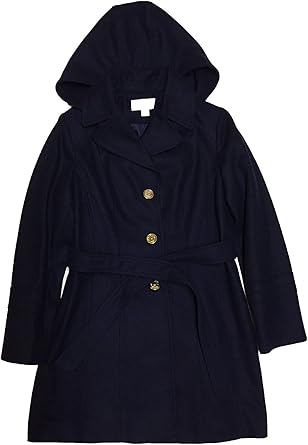Michael kors hooded wool coat Clearance