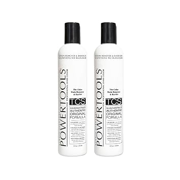 PowerTools TCS, The Original Color Stain Remover 10 oz | Shake Well & Apply Prior To Hair Color As A Barrier | Does Not Interfere With Color Process 2