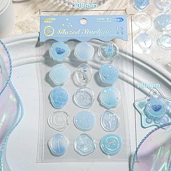 Amazon.co.jp: seimeinoki シーリングワックス風 封筒シール