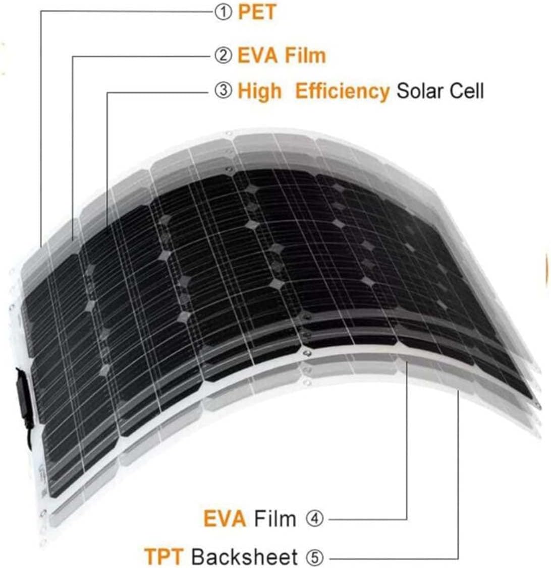 ソーラーパネル高効率フレキシブルソーラーパネル、600ワット単結晶