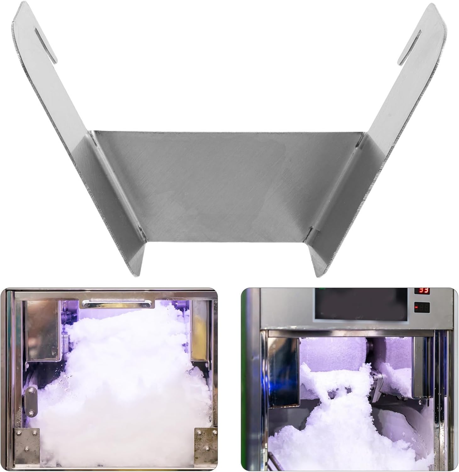 Stainless Steel Ice Machine Ice Crushing Plate for Restaurants