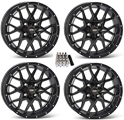 ITP Hurricane UTV Wheels/Rims Matte Black 15" Polaris RZR 1000 XP / Ranger XP 900/1000